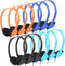 Shop CN-Outlet Kids Headphones 12 Pack in Multi Colors - Perfect for School, Teens, Children, and Adults!