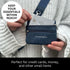 Clip & Go Phone Strap (Cream - Cream Pouch) – Crossbody Phone Chain with Zipper Wallet Pouch – Phone Lanyard for Around