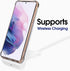 KIOMY Clear Case for Samsung Galaxy S21 5G, Shockproof Bumper Protective Cover with Airbag Corners