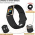 Meliya Compatible with Fitbit Charge 5 Bands, Soft Silicone Waterproof Replacement Strap for Fitness Tracker