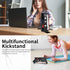 Galaxy S22 Ultra Case with Slide Camera Cover, Built-in Kickstand, Dual Layer Hybrid Shockproof Protective Case for