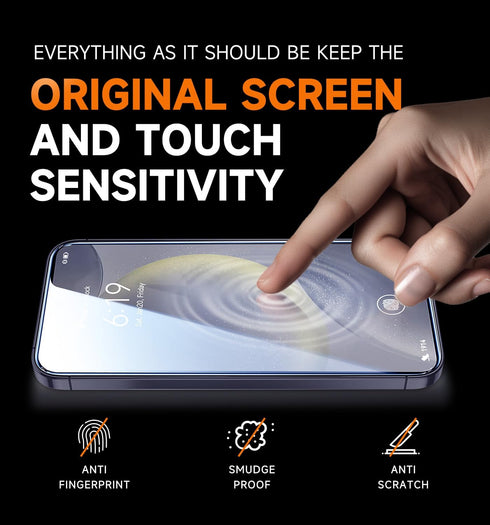 MAGIC JOHN Privacy Glass Screen Protector for Samsung Galaxy S24 - 2 Pack, Anti-Spy, Bubble-Free, Case Friendly,