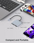 Gmeaou 15, USB C to HDMI Adapter for iPhone USB-C Digital AV Multiport, hdmi to USB c, Laptop Docking Station