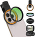 Beysfilter 52MM CPL Filter for Phone, Clip-on Circular Polarizing Lens, HD Multi-Coated Optical