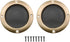 2inch Speaker Cover DGZZI 2PCS Golden Metal Mesh Grille, Woofer Decorative Circle Protections with Screws