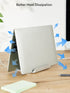 JARLINK 2-in-1 Vertical Laptop Stand Holder - Aluminum Adjustable Dock for MacBook, Surface, and HP, Silver