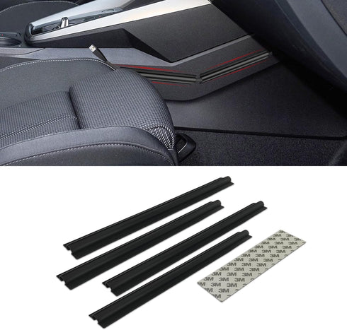 QZTYTY 4PCS Car Concealed Wire Cover, Car Wire Sleeve, Automotive Power Cord Cover,