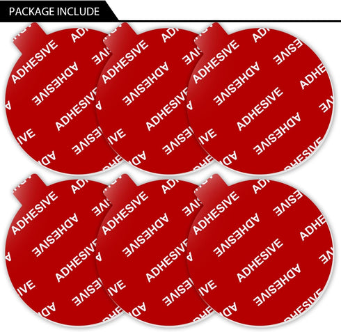 AZXYI Very High Bond Sticky Adhesive, 6 Pack Dashboard Pad Mounting Disk Replacement Kit