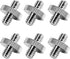 lasenersm 6 Pieces 1/4" Male to 1/4" Male Threaded Tripod Screw Adapter Camera