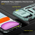iPhone 11 Case by SunStory (Z_Green) - Military-Grade, HD Screen Protector, Slide Camera Cover & Kickstand.