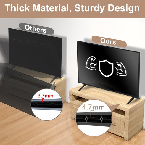 Varghesyla 32L310U18 32L310U19 32L310U20 32L220U 43LF421U19 50L420U TV Legs Replacement for Toshiba TV Stand Base