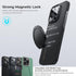 BENKS 360 17/16/15/14/13/12 Magnetic Phone Grip Ring Holder Stand for Magsafe, Rotation Adjustable Cell Phone Stand