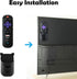 Universal Remote Holders - For TCL, Hitachi, LG, Sharp, Insignia, Hisense, Black (2 Pack)