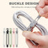 2026 (10Pcs) Data Cable Organizer, Upgrade Silicone Headphone Organizers, Silicone Cable Ties Reusable Cable Management