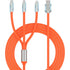 ?????????????? Multi Charging Cable, 3 in 1 Charger Cord, 60W USB-C Fast Charge, 4ft Universal Charging Cord with
