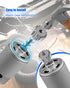 UTKFHT 2-Pack 24 RS555 35000RPM 18V Volt Fast Electric Motor Drive Engine Fit for Power Wheels Motor Upgrade, High