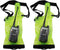 2Pcs Walkie Talkie Case Waterproof Bag with Strap for Motorola Kenwood Icom Yaesu Vertex Standard Baofeng