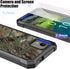Ailiber Heavy Duty Rugged Case for Nokia C110 with Screen Protector, Dual Layer Shockproof TPU Bumper - Camo Design.