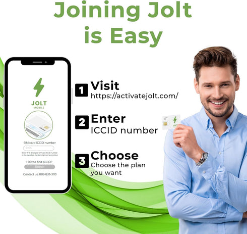 Jolt Mobile 3 1 (1 30 Starter kit - Data SIM Card for Camera, GPS trackers, Routers, Tablet & IoT Devices - in Sim Kit