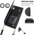 Bocasal Crossbody Wallet Case for iPhone Xr, Credit Card Holder, PU Leather Kickstand, Shockproof Detachable Strap