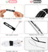 Molain 20Pcs Reusable Cable Ties, Adjustable Silicone Multifunctional Straps for Wire Organizer, Travel Accessories