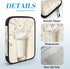 Milk Drinks Cord Organizer Travel Pouch Tech Electronic Accessories Case Funny Cable Storage Bag for Charger, SD Card