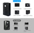 Waytronic MP3 90dB 13ft 120 Programmable Motion Sensor Voice Player, PIR Infrared Motion Activated Speaker with Custom