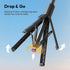 ULANZI MT86 60" AutoOpen Phone Tripod Stand with Bluetooth Remote Adjustable Automatic Selfie Stick & Cold Shoe
