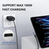 ELUTENG 90 Degree USB C Adapter 3 Pack, Right Angle USB Type C Male to Female 8K@60Hz Connector