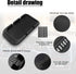 Anti-Slip Gel Pad Car Dashboard Stand for Navigation Cell Phone, Black