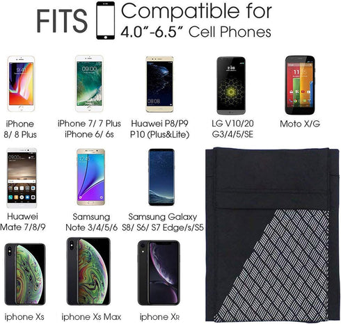 Sports Running Armband, Lightweight All Purpose Sport Bag Arm Band Holder, Comfortable Phone Sleeve, Black