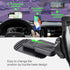 Car Phone Holder, Sticky Adhesive Mount for 4 to 6.5 inches Smartphones