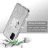 nancheng for Samsung Galaxy A71 5G Case with Ring Stand Strap, Shockproof Protection Cover
