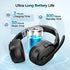 Trucker Bluetooth Headset, Wireless Headsets with Noise Cancelling Microphone, 40+Hrs HD Talktime