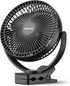 Koonie 10000mAh Clip on Fan Rechargeable, 8-Inch Battery Operated Desk Fan, USB