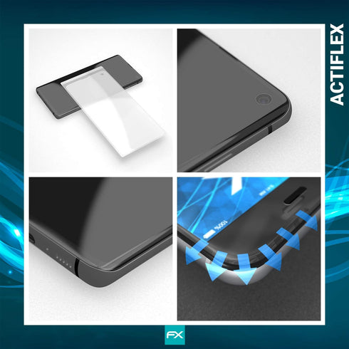 Screen Protector compatible with Sony Xperia XZ1 Compact - Ultra Clear and Flexible FX Screen Protection Film (3X)
