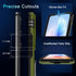 DEERLAMN Galaxy S24+ Plus Case, Olive Green, Military Grade Shockproof, Slide Camera Cover & Screen Protector,