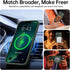 Magnetic Case for iPhone 13 & iPhone 14 for MagSafe, 10FT Military Grade Protective Slim Translucent