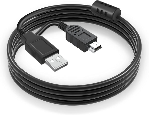 FITE ON 5ft Mini USB Sync Data Charger Cable Cord Compatible with Eclipse mp3