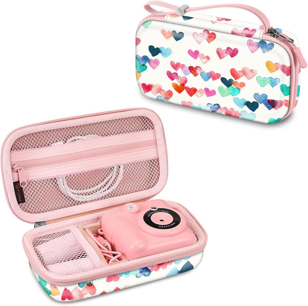 Fintie Kids Camera Case for ESOXOFFORE, MINIBEAR, Dylanto, WEEFUN and More Instant Camera for Kids, Hard Carrying Bag
