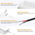 PAUTIX 24V DC Power Supply Adapter 2A 48W AC to DC Converter with 5.5 x 2.1mm US Plug for LED Strip, CCTV