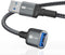 ITD ITANDA 6FT USB 3.0 Extension Cable, A Male to A Female, Nylon Braided for PS, Xbox, Keyboard, Mouse, Printer,