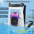 Large Waterproof Phone Pouch Floating, Case for iPhone 15 14 Pro Max 13 12 Plus 11 XS XR X Samsung up to 8.5'', IPX8