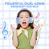 Kids Bluetooth Headphones, Wireless Over-Ear Headphones with 85dB Volume Limiter, 30H Playtime, Adjustable Headband