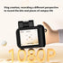 1080P 1.44in Sanpyl Small DV Camera, HD Thumb Video Recorder Mini DVR Camcorder with Screen, Charging Case, Supports