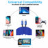 15ft Braided USB-C to USB-C Cable, 60W Fast Charging PD for iPhone 15/15 Pro, iPad Pro, Galaxy S23/S22, Pixel 6 Pro,