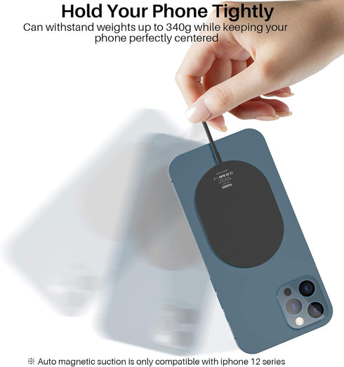 TOZO W10 Magnets Wireless Charger & USB C Charger, Fast Charging for iPhone 15/15 Plus/15 Pro/15 Pro Max/14/13/12