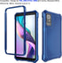 Ailiber for TCL ION X Phone Case, TCL ION V Case with Screen Protector, Dual Layer Structure Protection, Shock-Absorbing Corners TPU Bumper, Heavy Duty Rugged Protective Phone Cover for TCL ION V-Blue