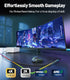 UANTIN 2.1 8K@60Hz, 4K@144Hz/120Hz, 48Gbps, HDCP2.3, 3/4/5 16, 10FT USB C to HDMI Cable Dynamic HDR, Type C to HDMI