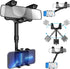 SXhyf Rear View Mirror Phone Holder, 2023 Rotatable and Retractable Universal Mount for iPhone 11 12 13 14 Pro Max